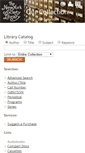 Mobile Screenshot of library.nysoclib.org